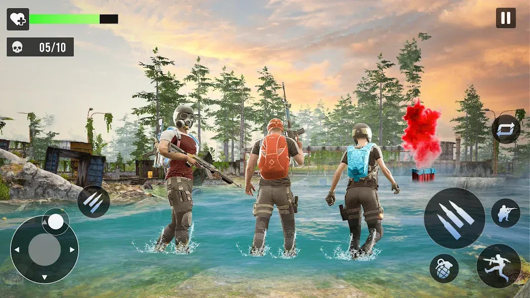 Скачать Gun Games - FPS Shooting Games на телефон — Безлимитные деньги и оружие — скриншот 4