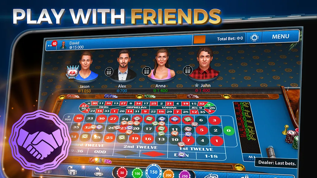 Casino Roulette: Roulettist на Андроид — Безлимитные фишки и удача — скриншот 4