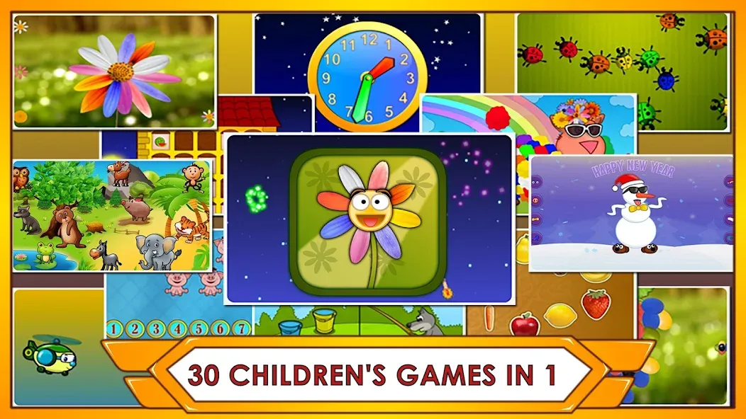Скачать взломанную Super Kids Games Pack — Все игры разблокированы и без рекламы — скриншот 1