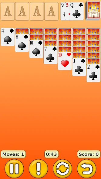 Скачать Solitaire на Android — Без рекламы и безлимитные подсказки — скриншот 4