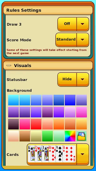 Скачать Solitaire на Android — Без рекламы и безлимитные подсказки — скриншот 5