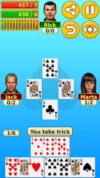 Скачать Spades — Модификация Безлимитные монеты и разблокированы все уровни — скриншот 2