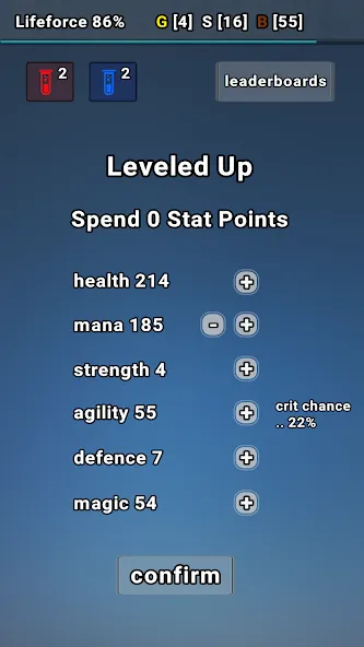 Скачать Exp Minima: Relaxing Text RPG — Последняя версия (Расширенный опыт и быстрый прогресс) — скриншот 5