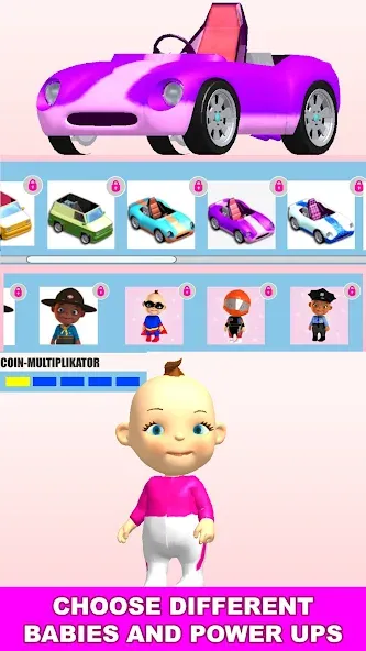 Baby Run The Babysitter Escape MOD APK на Android — Открыты все уровни и скины — скриншот 5