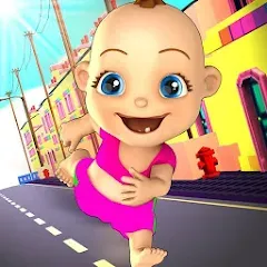 Baby Run The Babysitter Escape MOD APK на Android — Открыты все уровни и скины