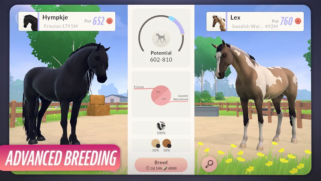 Equestrian the Game MOD — Безлимитные деньги и редкие лошади на Андроид — скриншот 5 Equestrian the Game MOD — Безлимитные деньги и редкие лошади на Андроид — скриншот 5