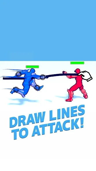 Draw Action: Freestyle Fight MOD — Открыты все бойцы и без рекламы на Андроид — скриншот 1 Draw Action: Freestyle Fight MOD — Открыты все бойцы и без рекламы на Андроид — скриншот 1