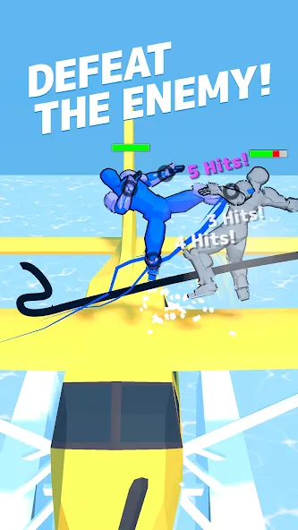 Draw Action: Freestyle Fight MOD — Открыты все бойцы и без рекламы на Андроид — скриншот 2 Draw Action: Freestyle Fight MOD — Открыты все бойцы и без рекламы на Андроид — скриншот 2