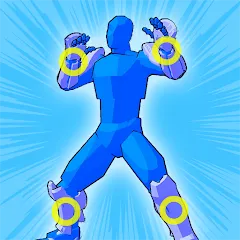 Draw Action: Freestyle Fight MOD — Открыты все бойцы и без рекламы на Андроид