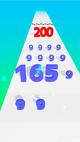 Number Master: Run and merge — Без рекламы и много денег — скриншот 4