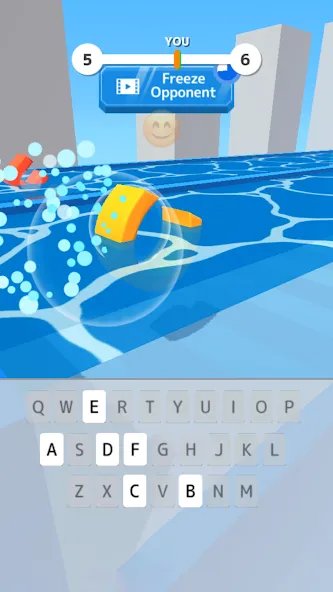Взлом Type Spin: alphabet run game — Без рекламы и бесконечные жизни — скриншот 2