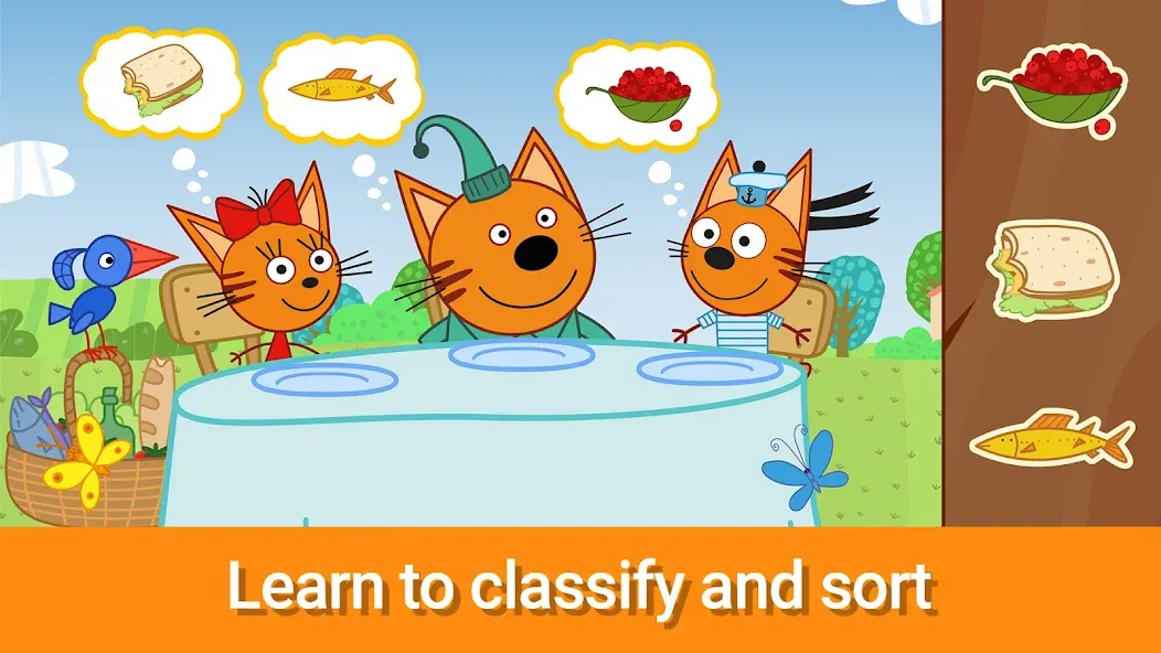 Скачать Kid-E-Cats: Mini Games с модом — Без рекламы и открыты все игры — скриншот 2