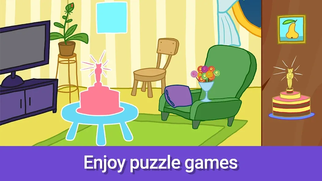 Скачать Kid-E-Cats: Mini Games с модом — Без рекламы и открыты все игры — скриншот 5