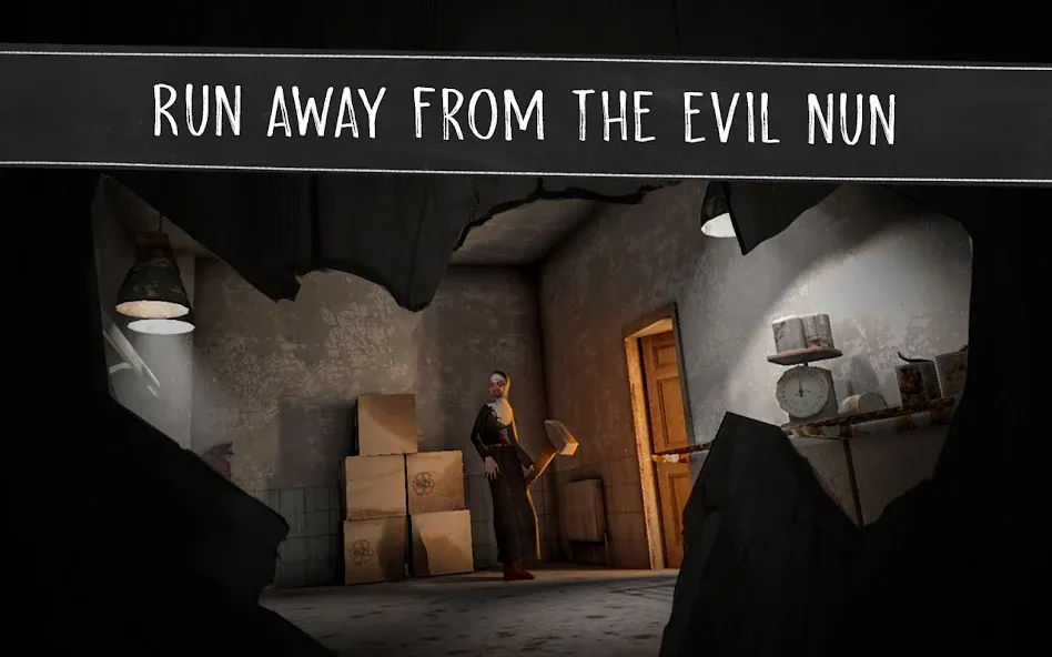 Взлом Evil Nun: Horror at School — Без рекламы и все уровни открыты — скриншот 2