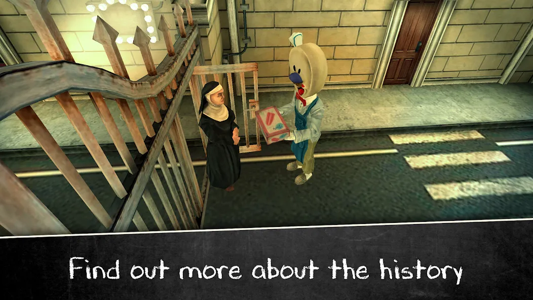 Взломанная Evil Nun 2 : Origins на Андроид — Безлимитные деньги и все уровни открыты — скриншот 1
