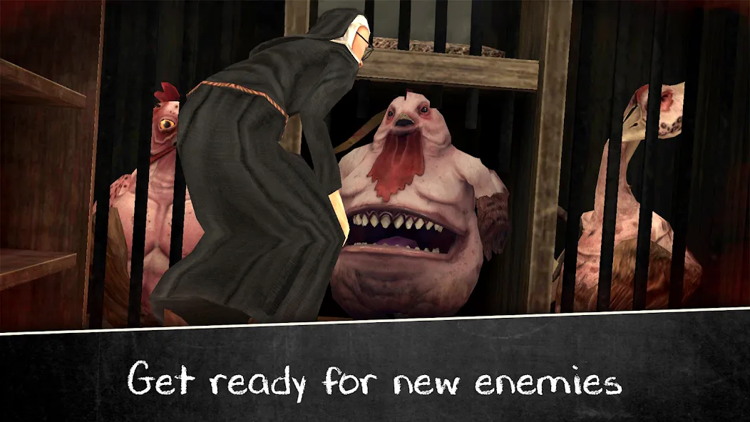 Взломанная Evil Nun 2 : Origins на Андроид — Безлимитные деньги и все уровни открыты — скриншот 4