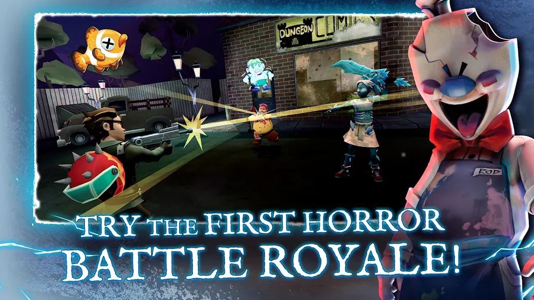 Horror Brawl MOD — Безлимитные монеты и разблокированы персонажи на Андроид — скриншот 1