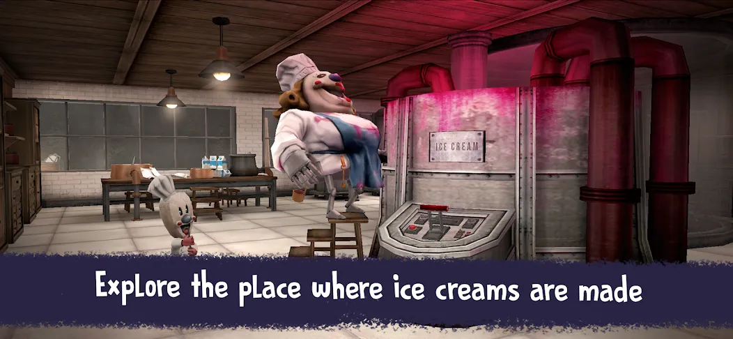 Ice Scream 6 Friends: Charlie MOD — Без рекламы и открыты все локации на Андроид — скриншот 2