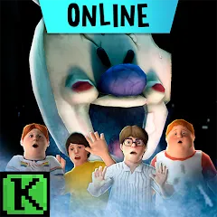 Скачать Ice Scream United: Multiplayer MOD APK — Безлимитные жизни и все персонажи открыты