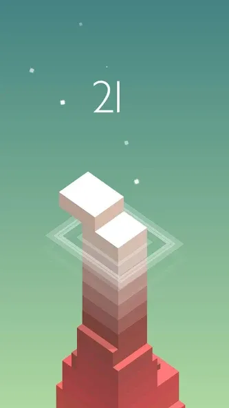 Stack MOD APK — Бесконечные блоки и идеальная точность — скриншот 2