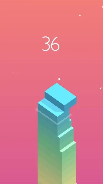 Stack MOD APK — Бесконечные блоки и идеальная точность — скриншот 4