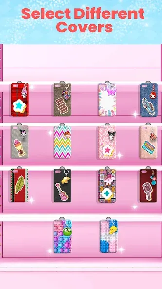Скачать Phone Case DIY: Mobile Cover на Android — Безлимитные деньги и все чехлы открыты — скриншот 4