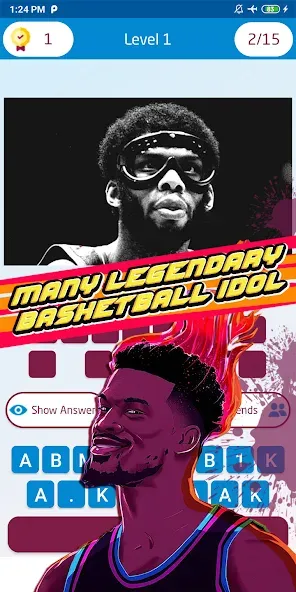 Скачать взломанную basketball player quiz — Открыты все игроки и подсказки — скриншот 4 Скачать взломанную basketball player quiz — Открыты все игроки и подсказки — скриншот 4