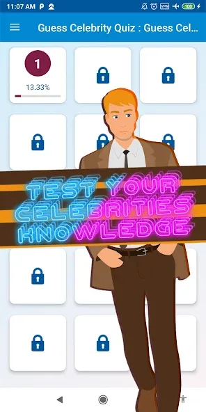guess celebrity на Андроид — Мод Открыты все знаменитости и уровни — скриншот 2