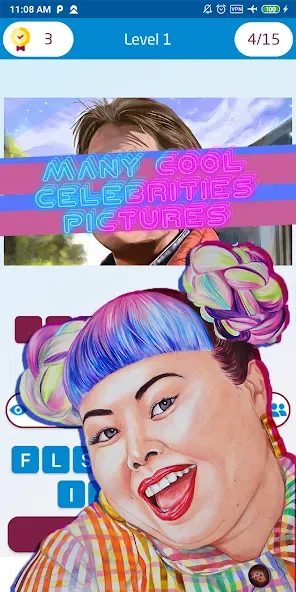 guess celebrity на Андроид — Мод Открыты все знаменитости и уровни — скриншот 4