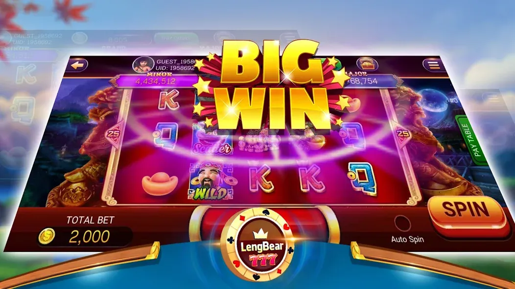 LengBear 777 - Khmer Games Mod APK Безлимитные монеты и быстрый выигрыш — Скачать на Андроид — скриншот 4