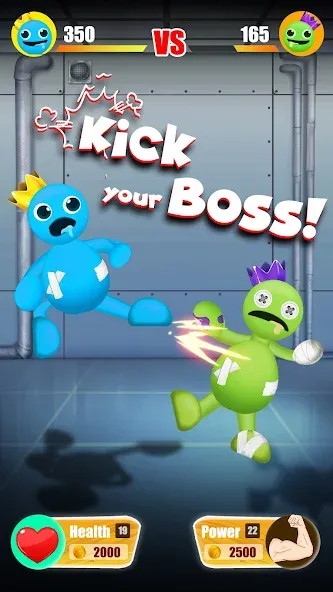 Взлом Kick The Rainbow Monster — Безлимитные монеты и энергия — скриншот 5 Взлом Kick The Rainbow Monster — Безлимитные монеты и энергия — скриншот 5