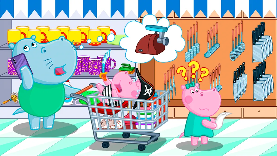 Скачать Supermarket: Shopping Games на Android — Безлимитные деньги и покупки бесплатно — скриншот 2