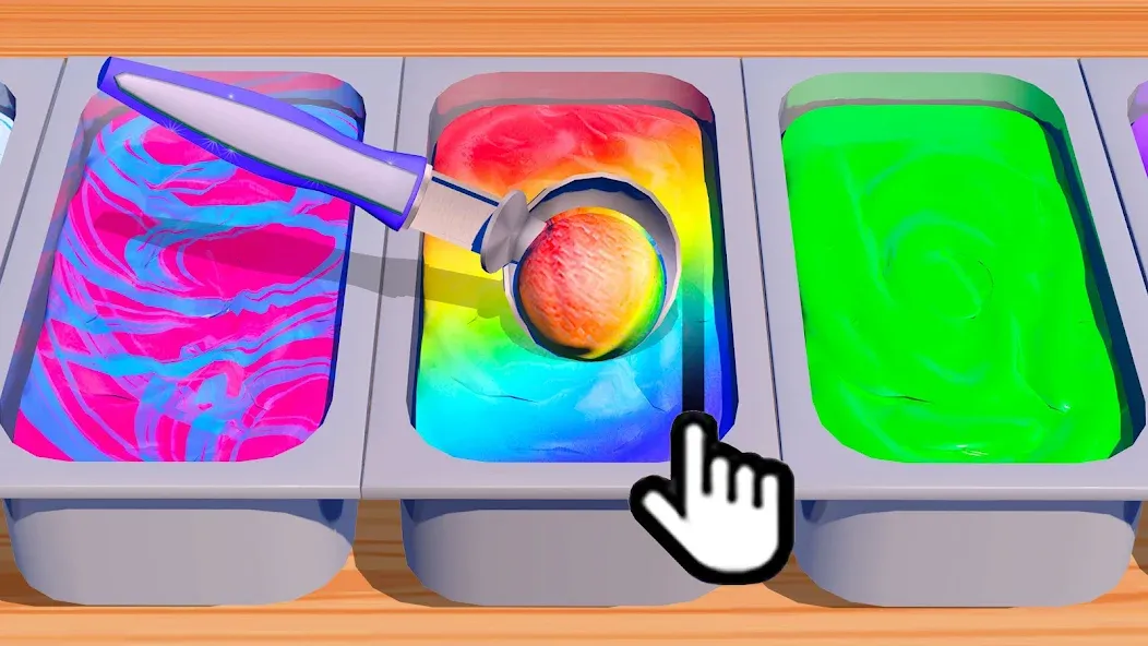 Скачать Ice Cream Games: Rainbow Maker на Андроид — Безлимитные монеты и всё открыто — скриншот 3