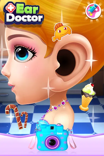Скачать взломанную Ear Doctor — Все процедуры доступны с начала — скриншот 4