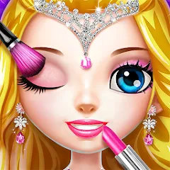 Princess Makeup Salon — Взломанная версия (Безлимитные монеты и открыты все наряды)