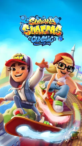 Скачать Subway Surfers с модом — Безлимитные монеты и ключи — скриншот 1