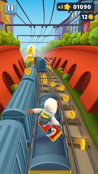 Скачать Subway Surfers с модом — Безлимитные монеты и ключи — скриншот 2