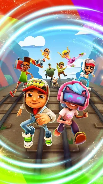 Скачать Subway Surfers с модом — Безлимитные монеты и ключи — скриншот 5