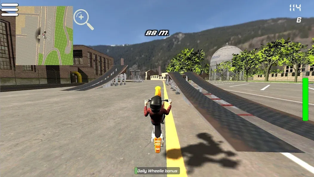 Wheelie King 5 Mod APK Безлимитные деньги и топливо — Скачать на Андроид — скриншот 2