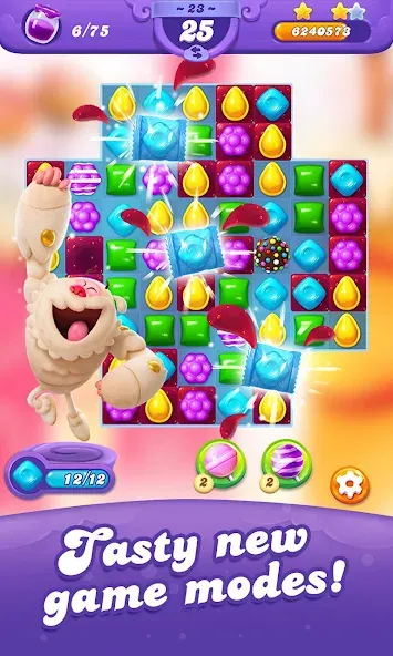Candy Crush Friends Saga на Андроид — Безлимитные жизни и бустеры — скриншот 1