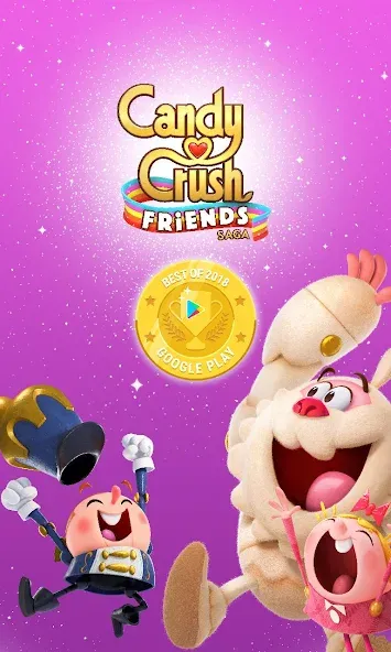 Candy Crush Friends Saga на Андроид — Безлимитные жизни и бустеры — скриншот 5