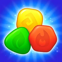 Скачать взлом EverMatch 3 Game на Андроид — Безлимитные ходы и бонусы