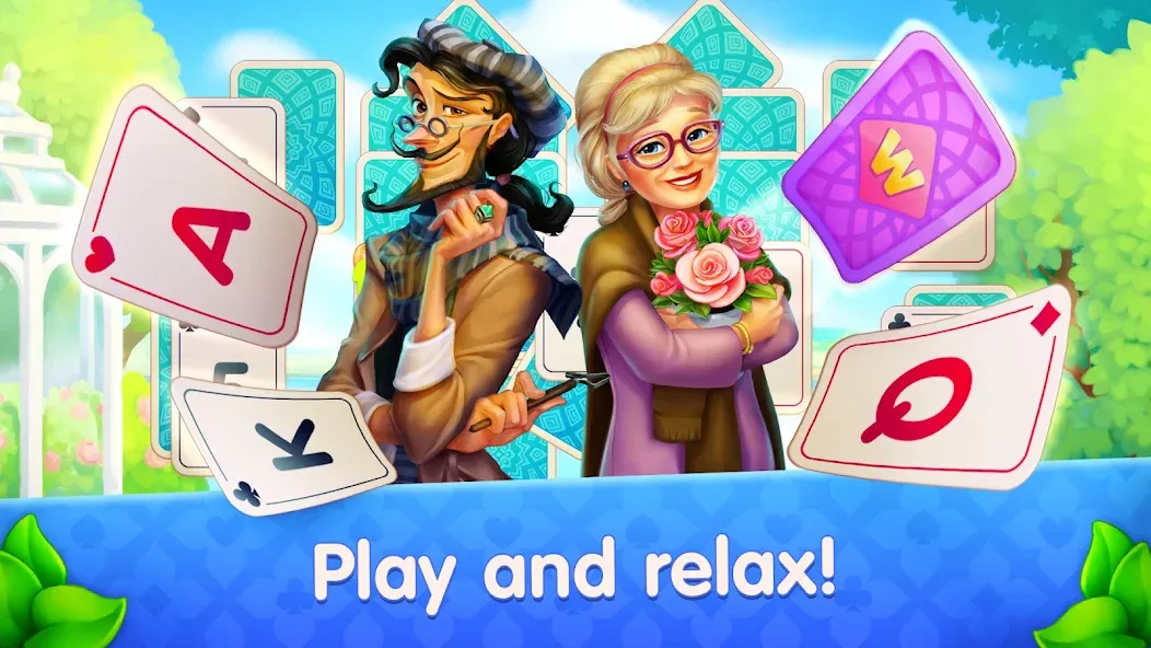 CityMix Solitaire TriPeaks (Мод Безлимитные монеты и открыты уровни) — скриншот 1