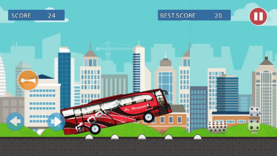 PO Haryanto Bus Indonesia — Мод: Безлимитные деньги и топливо — скриншот 5