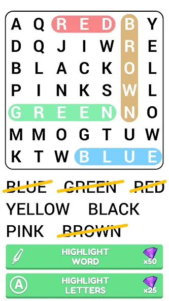 Скачать Word Search Puzzle Game на Android — Без рекламы и подсказки доступны — скриншот 2
