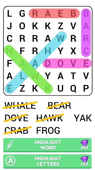 Скачать Word Search Puzzle Game на Android — Без рекламы и подсказки доступны — скриншот 5