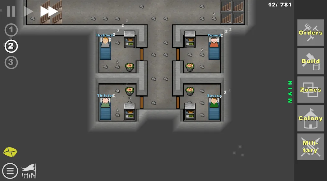Going Deeper! : Colony Sim MOD APK — Безлимитные ресурсы и ускоренное строительство — скриншот 4