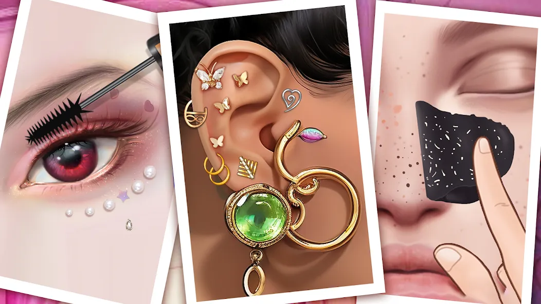 Ear Salon ASMR Ear Wax& Tattoo на Андроид — Все процедуры разблокированы и доступны — скриншот 4