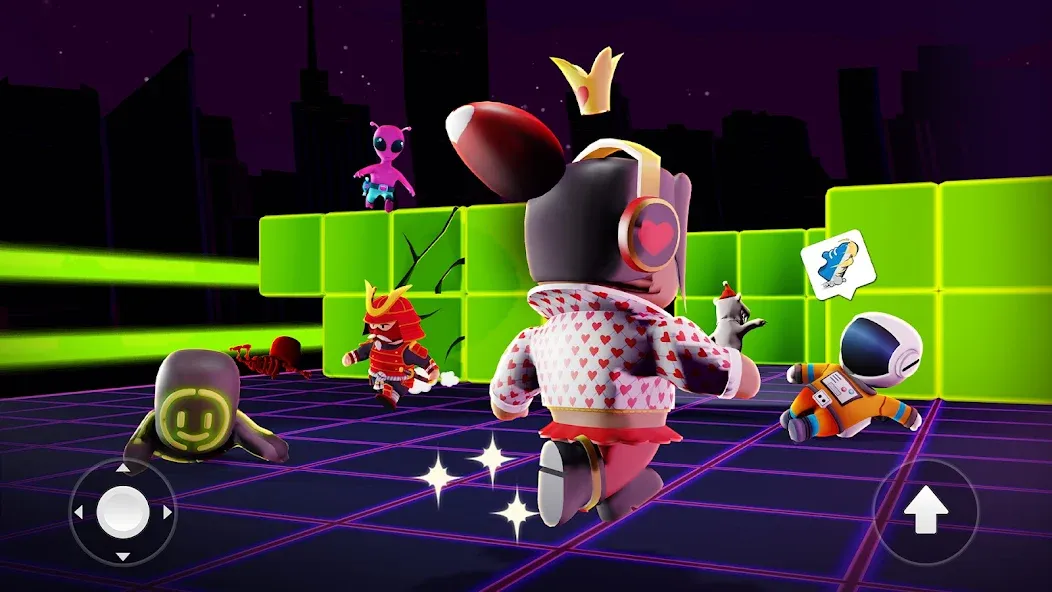 Скачать Stumble Guys с модом — Безлимитные монеты и все скины — скриншот 2 Скачать Stumble Guys с модом — Безлимитные монеты и все скины — скриншот 2