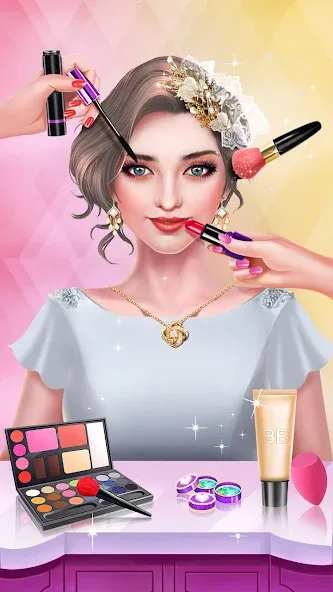 Dream Wedding: Bride Dress Up — Взломанная версия (Безлимитные деньги и все наряды) — скриншот 1